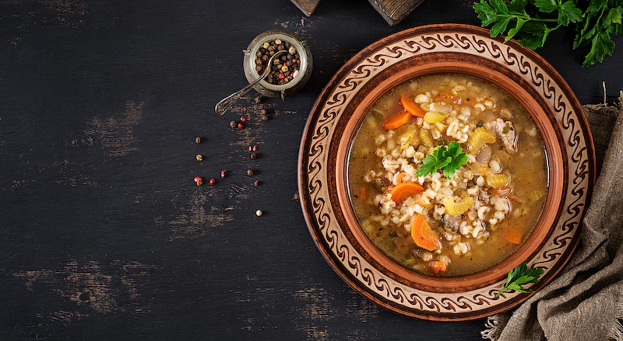 Ayurvedic Weight loss Recipe - Pearl Barley Soup!