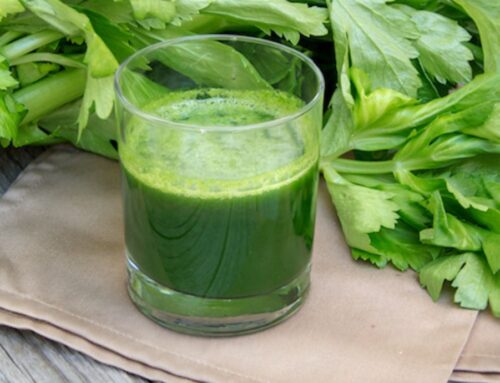 An Ayurvedic detoxifying drink – Coriander leaf juice!
